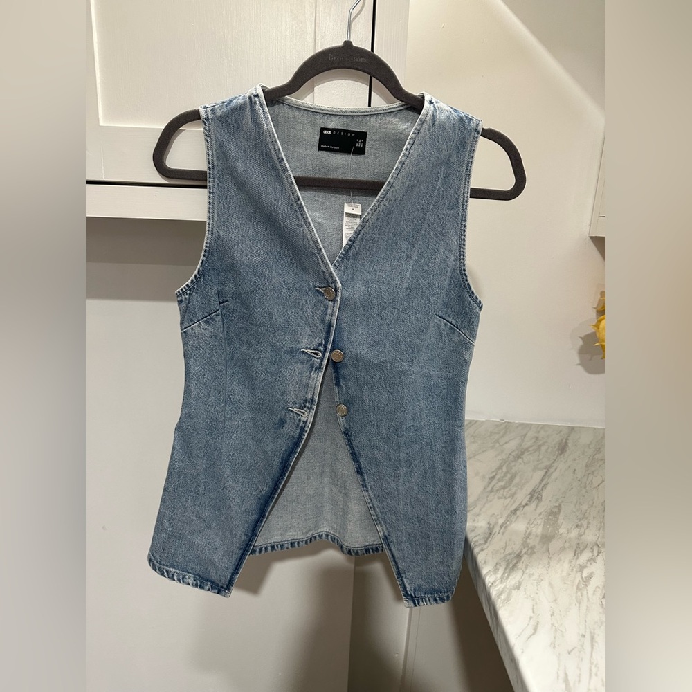 asos Design Sleeveless Vest